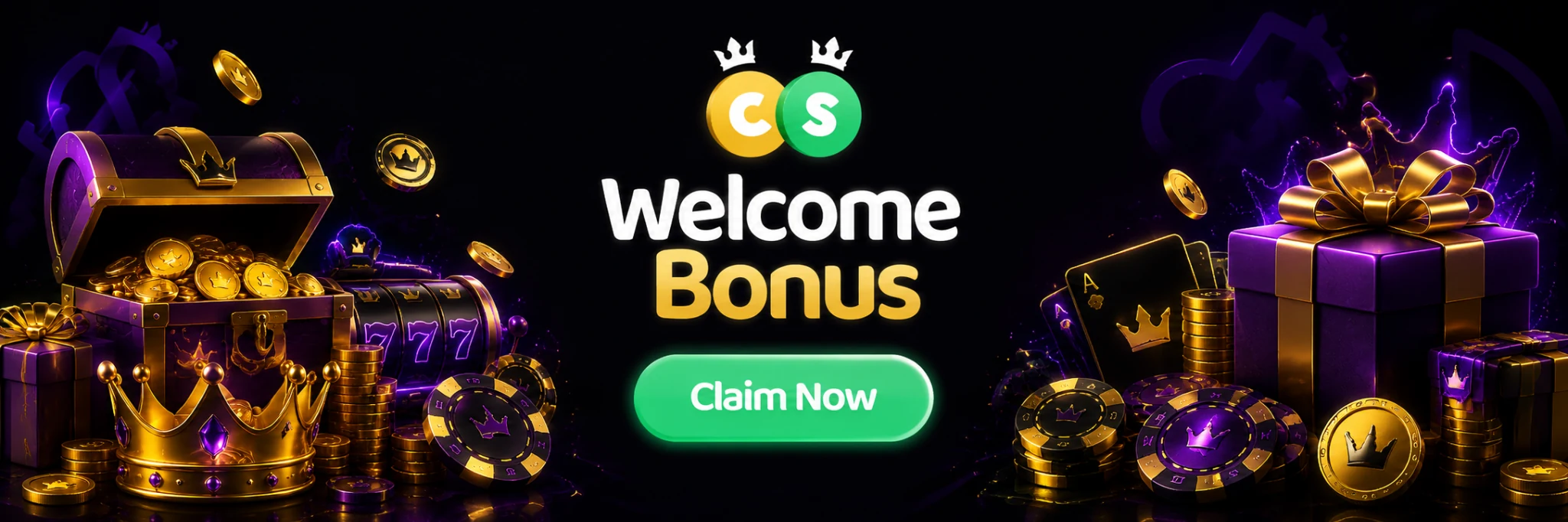 CrownCoins Casino welcome bonus Canada