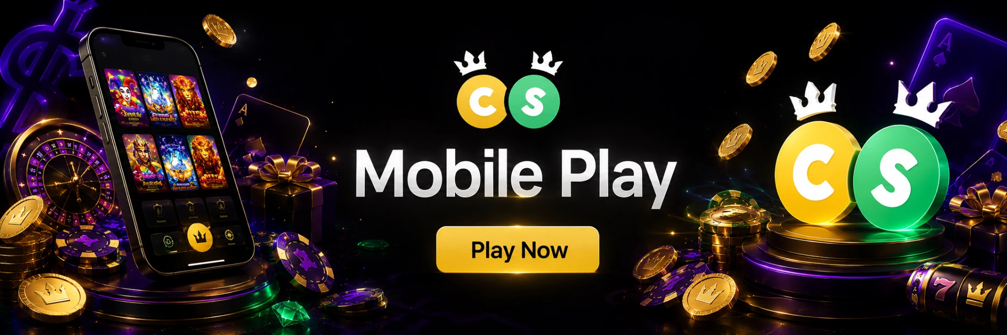 CrownCoins Casino mobile play Canada